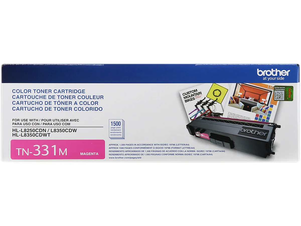Brother Brother TN331M Magenta Toner Cartridge 1500 Pages — product photo