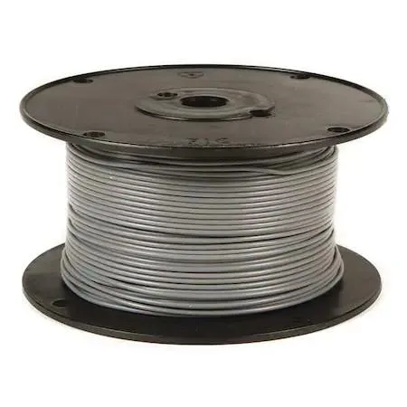 Value Brand Value Brand 87-7003 Primary Wire GPT 14 AWG 1C Gray PVC Stranded 60V 100 ft — product photo