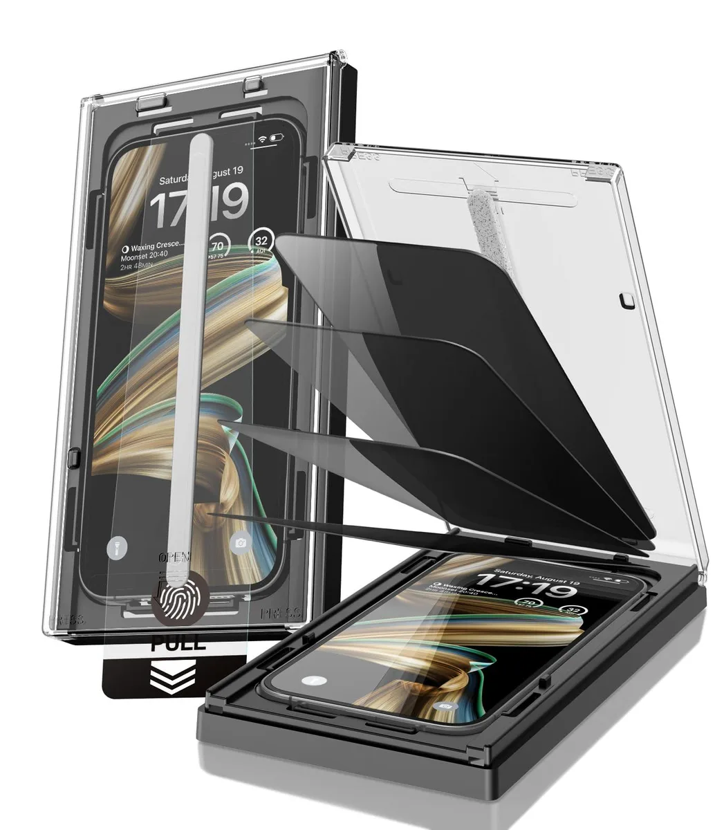  Motorola EZ-GLAZ-1516-P-BOX Privacy Screen Protector 6.1" 9H+ 12FT 4-Pack — product photo