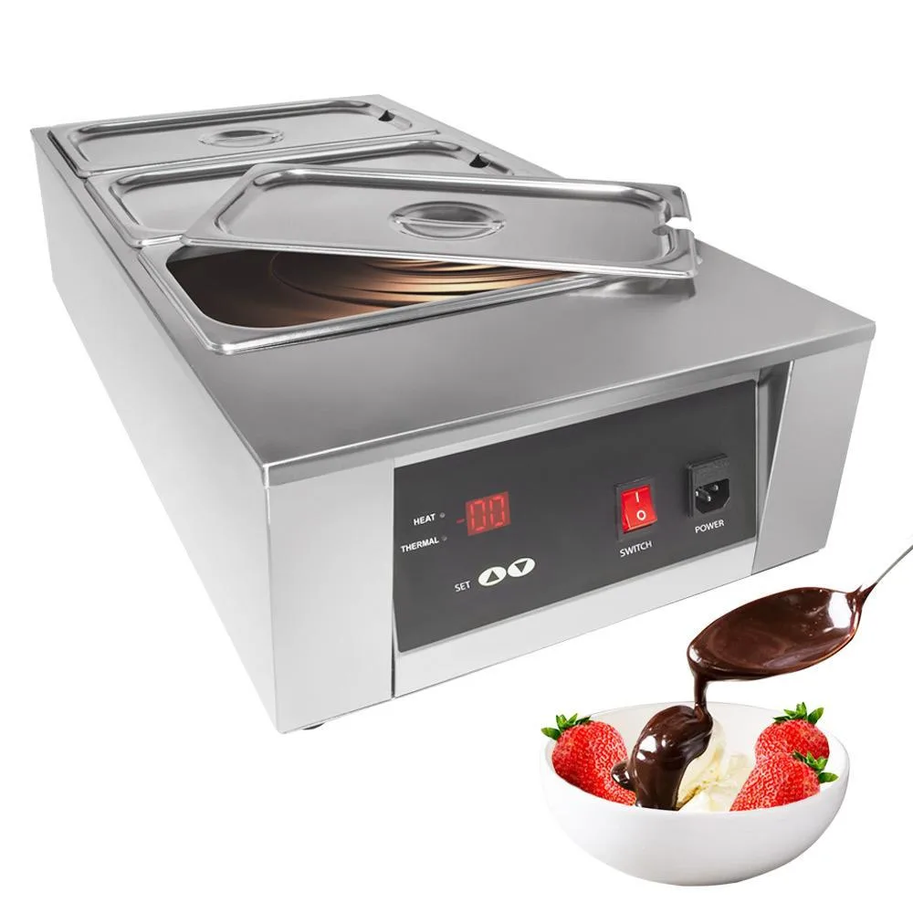 GorillaRock GorillaRock Chocolate Melting Pot Commercial 12kg Silver — product photo