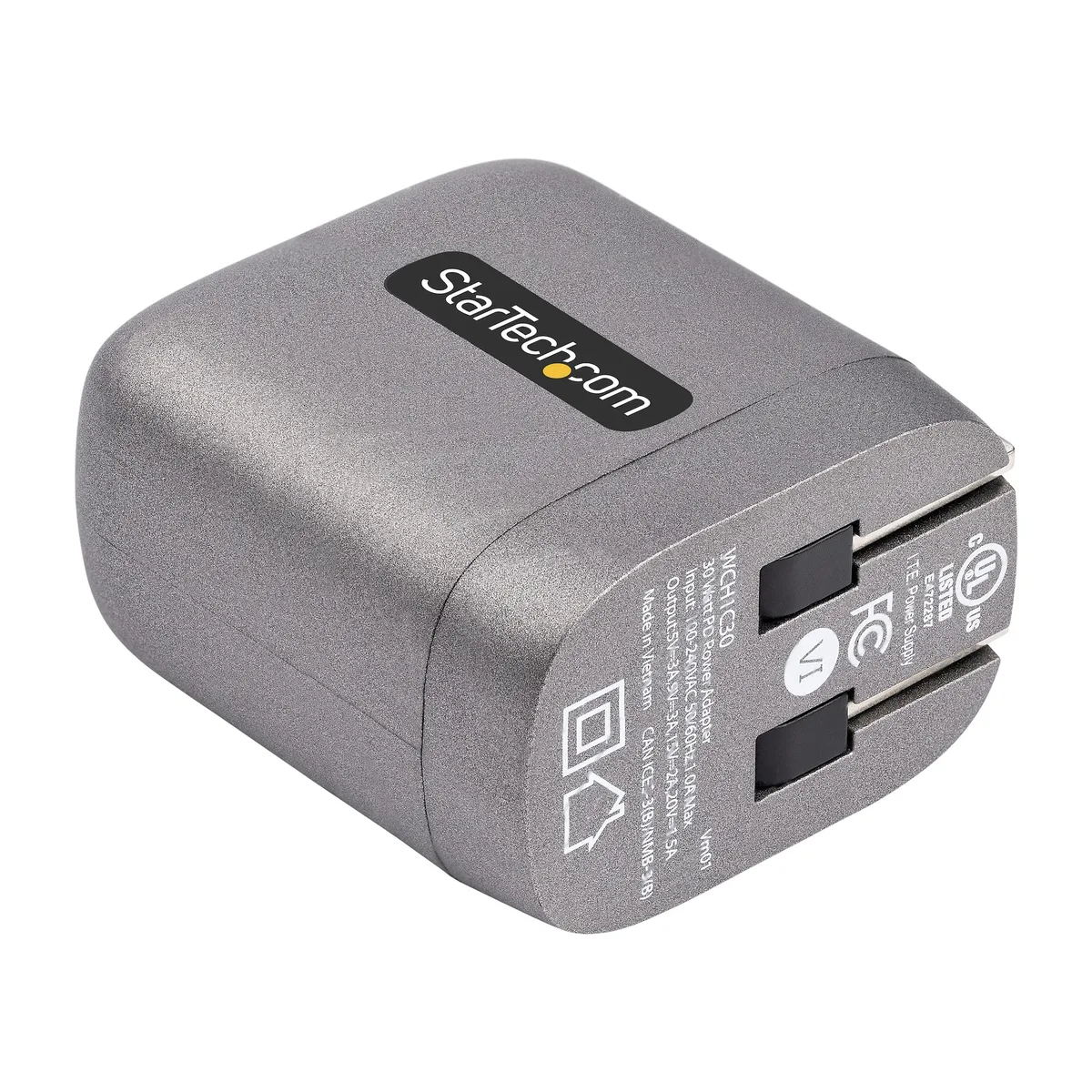 STARTECH STARTECH WCH1C30 30W USB-C wall charger 6 ft — product photo