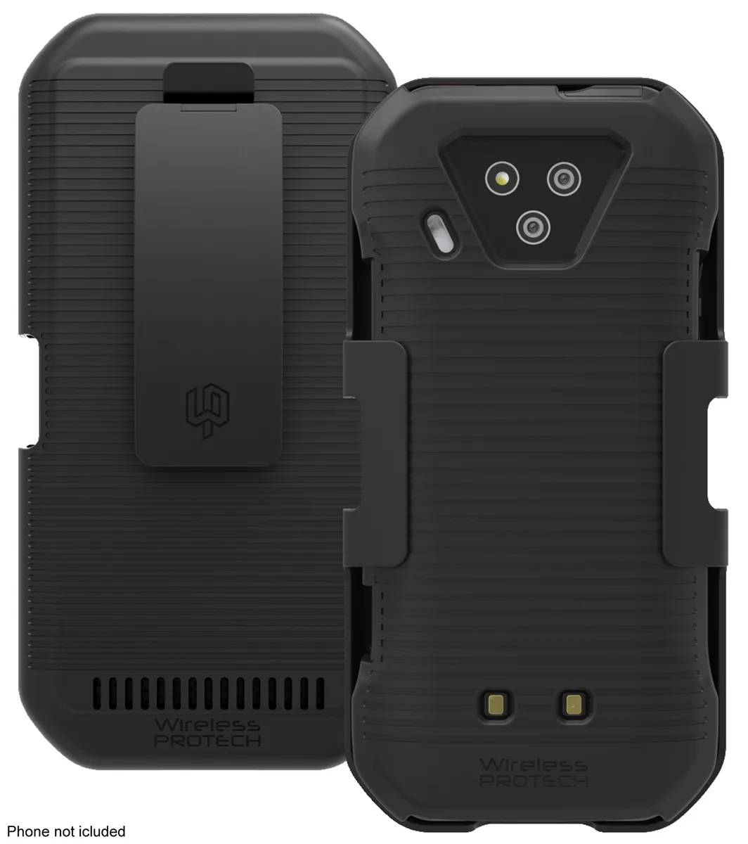 Wireless ProTECH Wireless ProTECH Shell Case &amp; Holster Combo for Kyocera DuraForce Ultra 5G E7110 — product photo