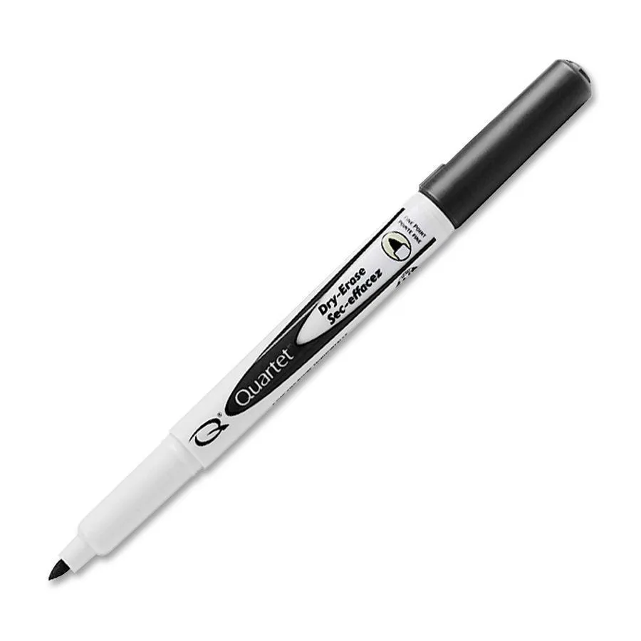 Quartet Quartet 51989692 Dry Erase Marker Black Fine Bullet Tip Magnetic Cap — product photo