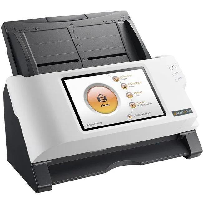 Plustek Plustek eScan A350 flatbed scanner 25 ppm 50 ipm 600 dpi — product photo