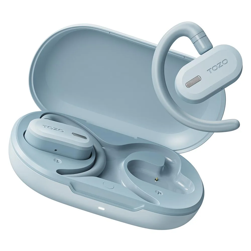 TOZO Store TOZO Store OpenBuds Earbuds Blue Bluetooth 5.3 42h 14.2mm — product photo