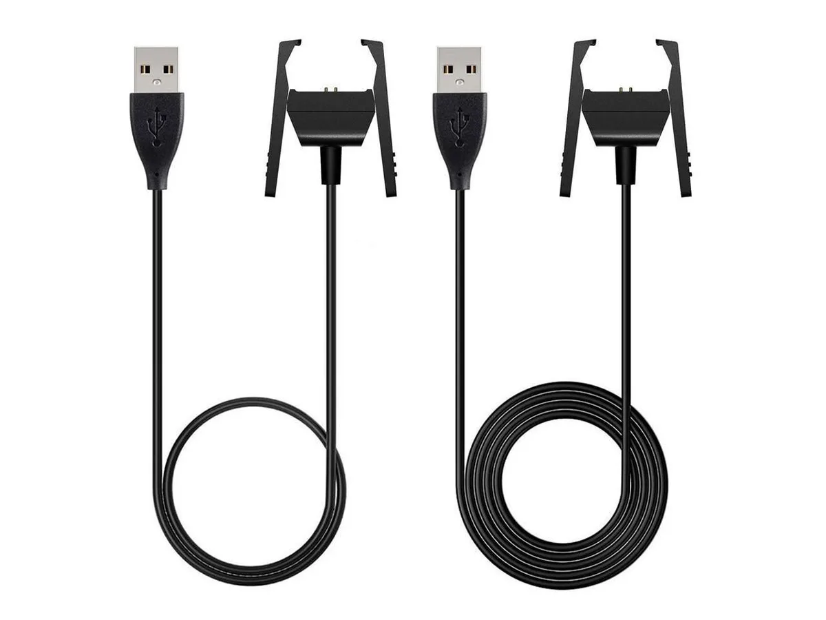 BONAEVER BONAEVER Fitbit Charge 2 Charger 2-Pack 3.3ft + 1.6ft — product photo