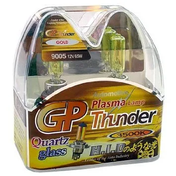 GP Thunder GP Thunder 9006 HB4 3500K 55W JDM Golden Yellow Bulbs — product photo