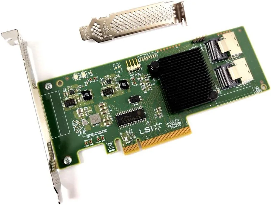 LSI LSI SAS 9211-8i 8-port 600MBps SATA+SAS PCIe 2.0 — product photo