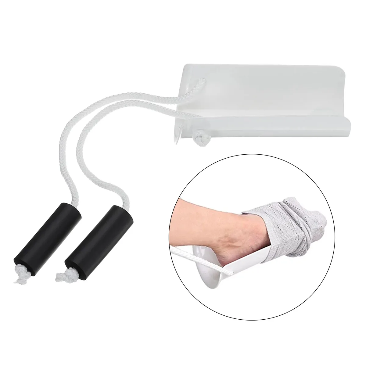 Homyl Homyl Sock Aid Helper 23x11x8cm Foam Handle — product photo