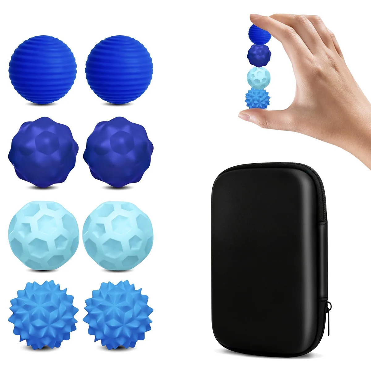 Splendest 8 Pcs 1.2 inch Magnetic Fidget Balls Educational — product photo