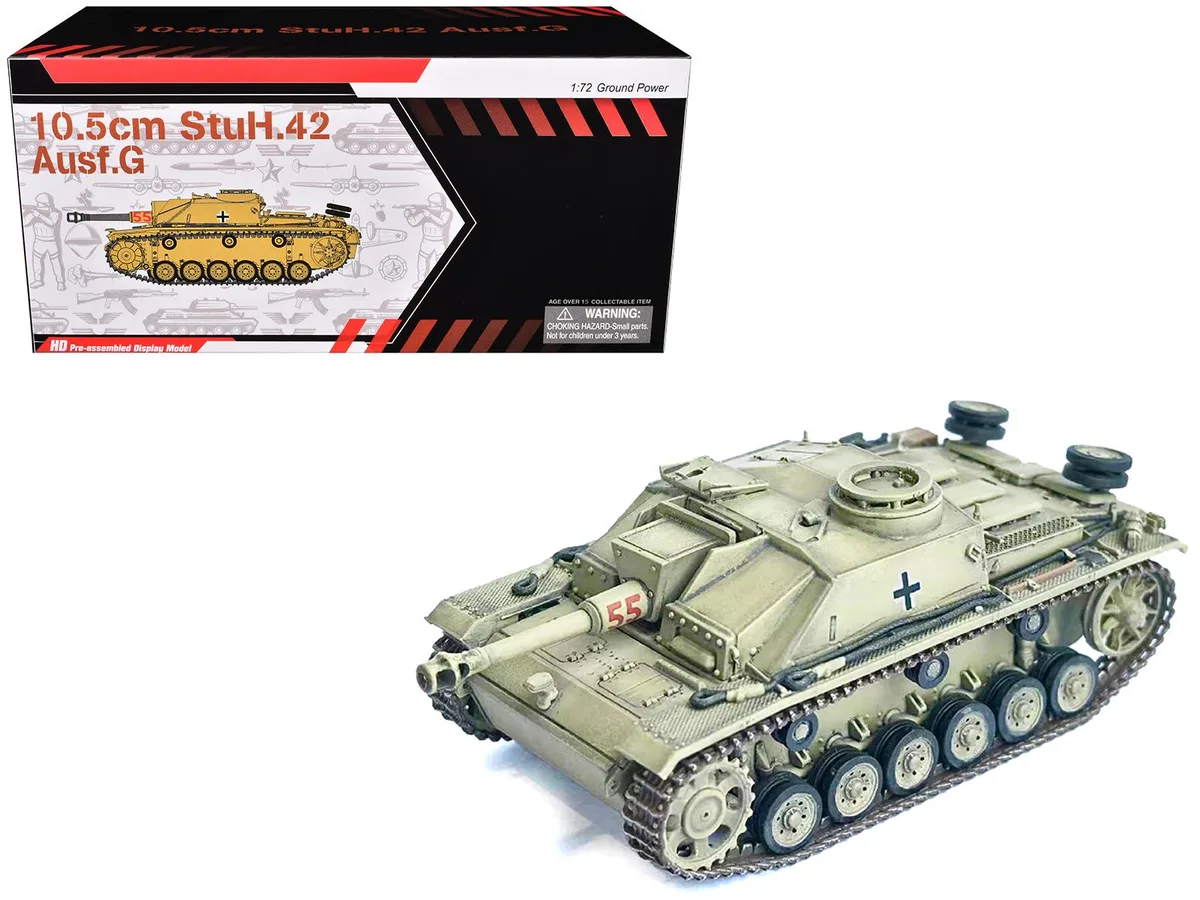 Dragon Models Dragon Models Germany 10.5cm StuH.42 Ausf. G "NEO Dragon Armor" 1/72 Plastic Model — product photo