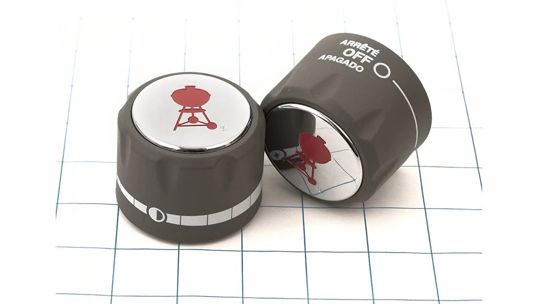 weber Weber 91537 Control Knob Main SUM '12 US Two Pack Appliance Part — product photo