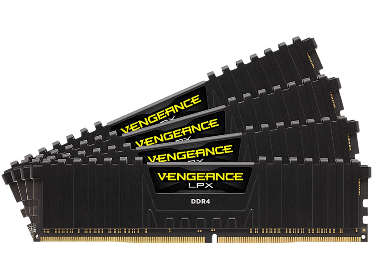 Corsair Corsair Vengeance LPX CMK64GX4M4C3333C16 64GB (4x16GB) DDR4 3333 CL16 desktop RAM — product photo