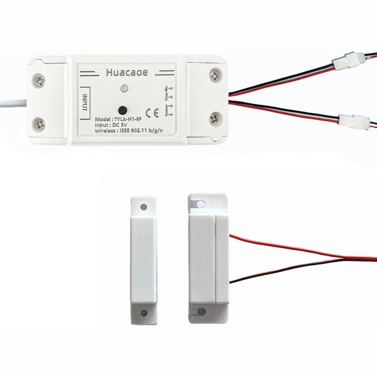 Huacaoe Tuya Smart WiFi 5V Garage Door Opener Controller — product photo