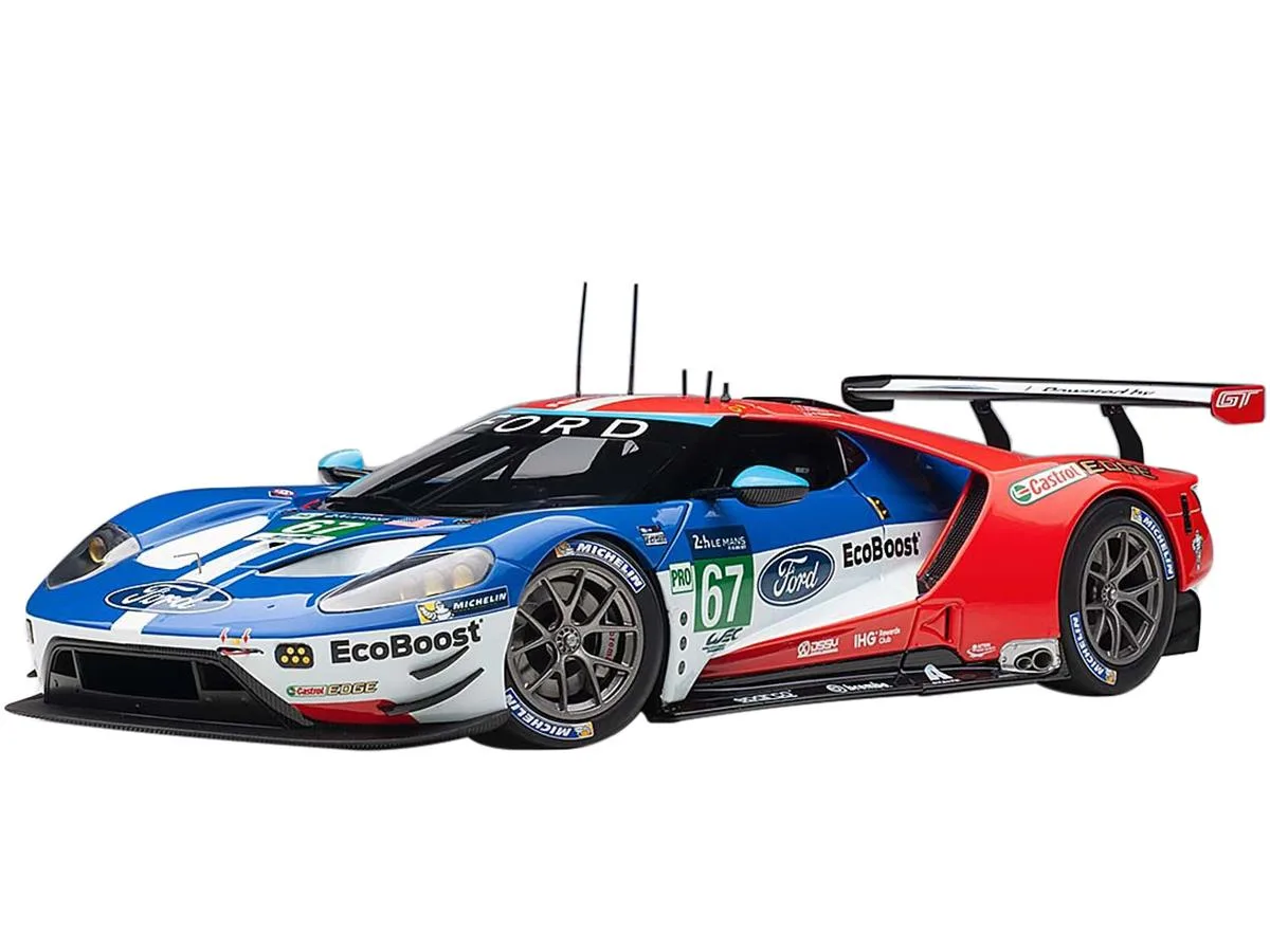 Autoart Autoart Ford GT #67 24H Le Mans 2017 1/18 Vehicle — product photo