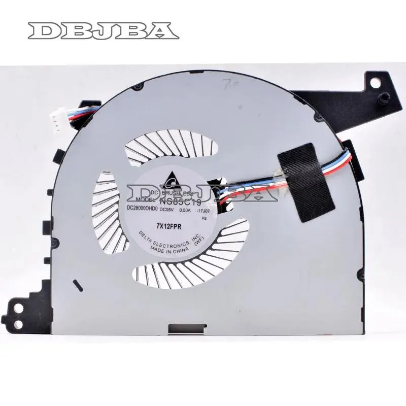 DBTLAP DBTLAP NS85C19-17J07 DC28000DHD0 5V 0.50A CPU cooling fan — product photo