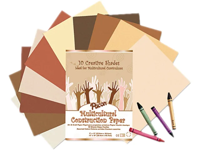 Pacon Pacon 9512 Construction Paper 76 lbs 12 x 18 Assorted 50 Sheets — product photo