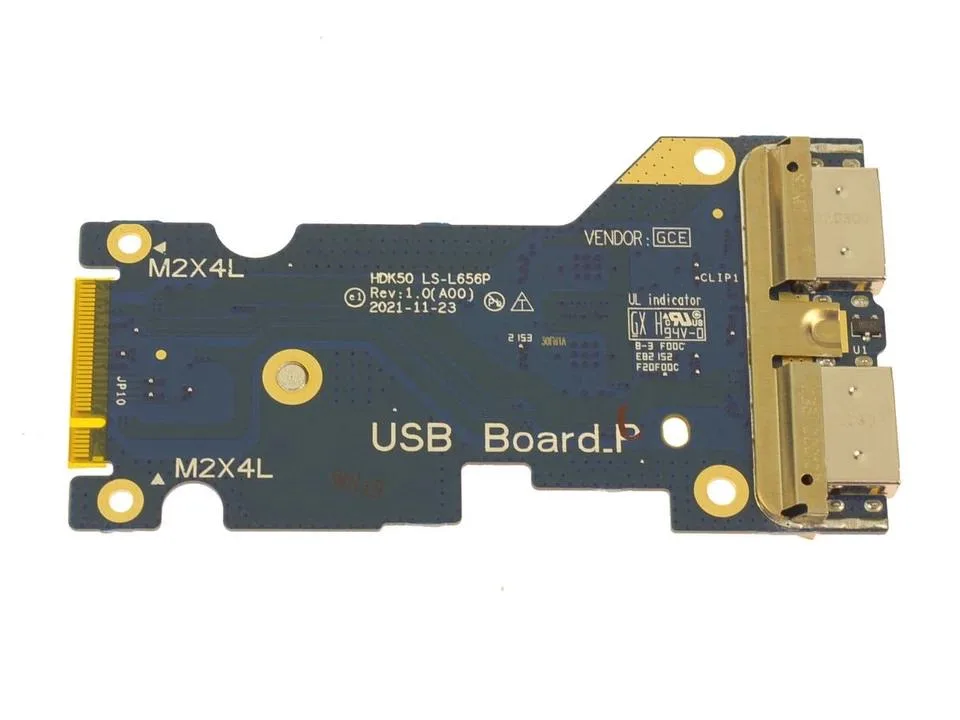 DELL DELL LS-L656P USB I/O Daughter Board for G15 5520 5521 laptop replacement part — product photo