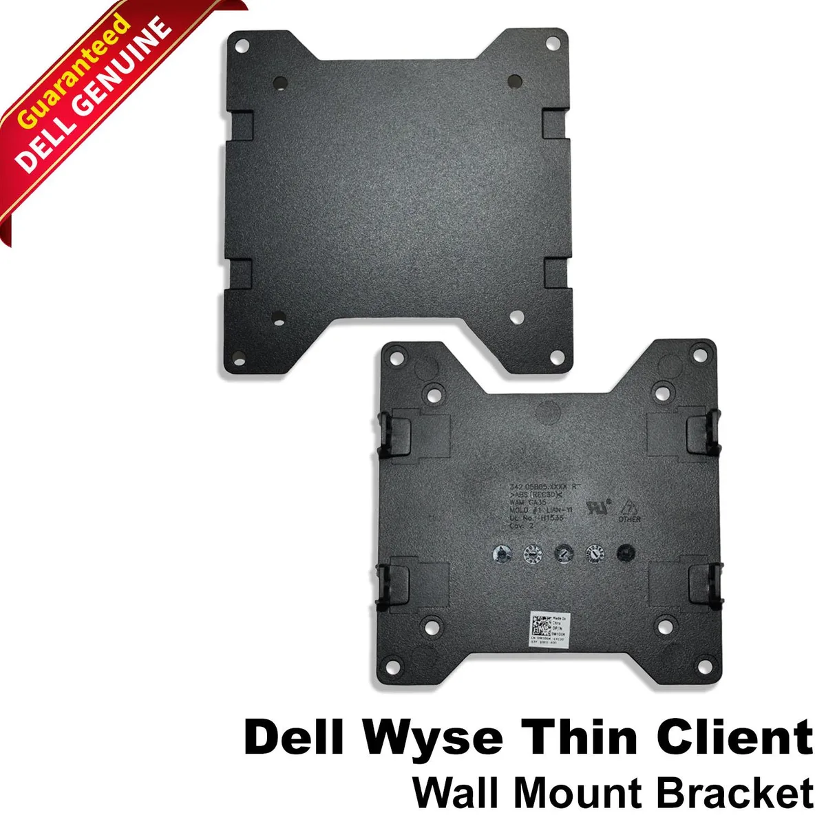 DELL DELL 0W1D0K Wyse UltraSharp Monitor Thin Client Wall Mount Bracket 19-24 laptop replacement part — product photo