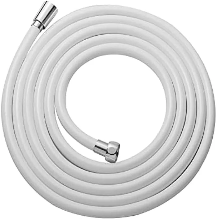 TAURKENAM TAURKENAM Shower Hose 138 Inches White — product photo