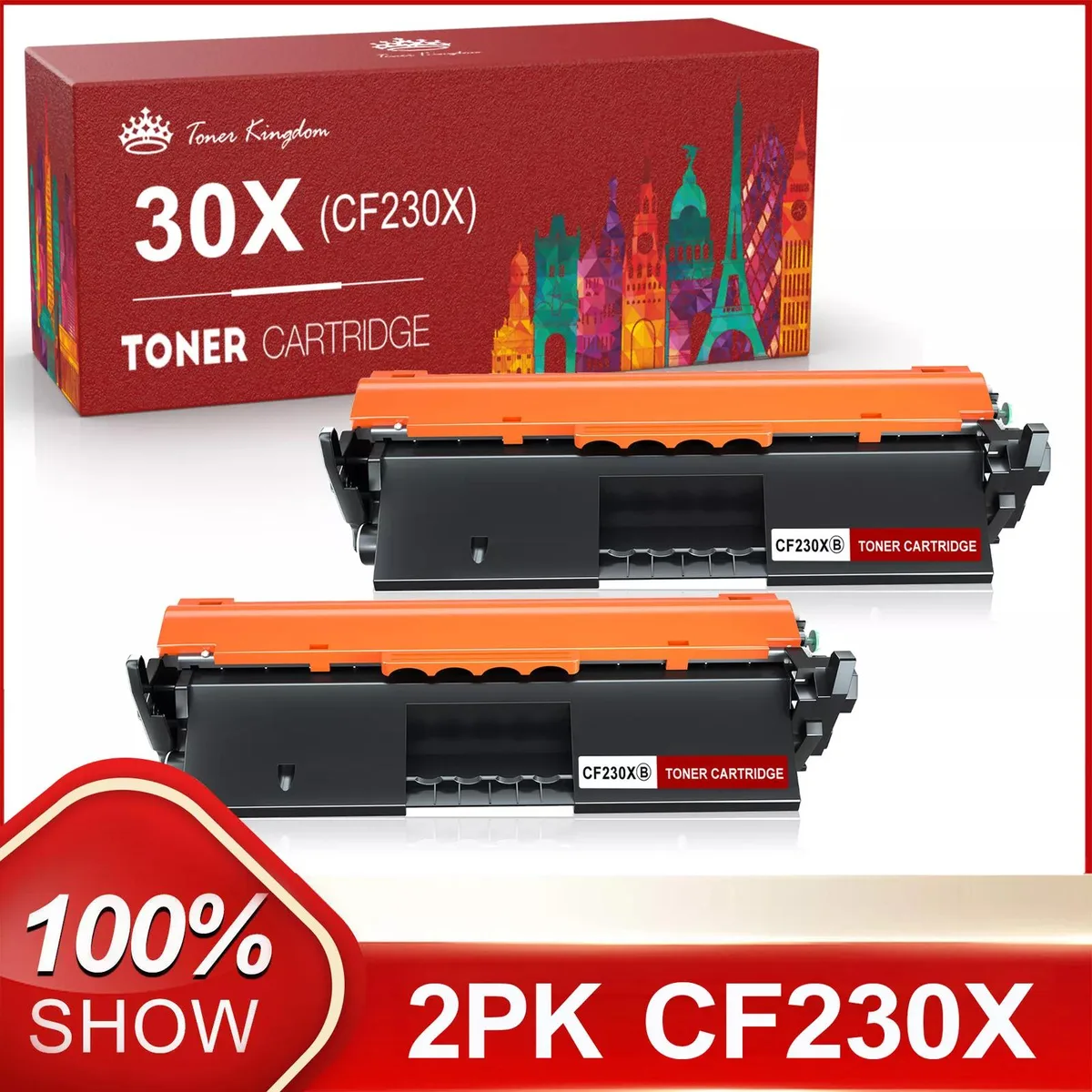 V4ink V4ink CF230X Black High Yield Toner Cartridge 2-Pack 3500 Pages — product photo