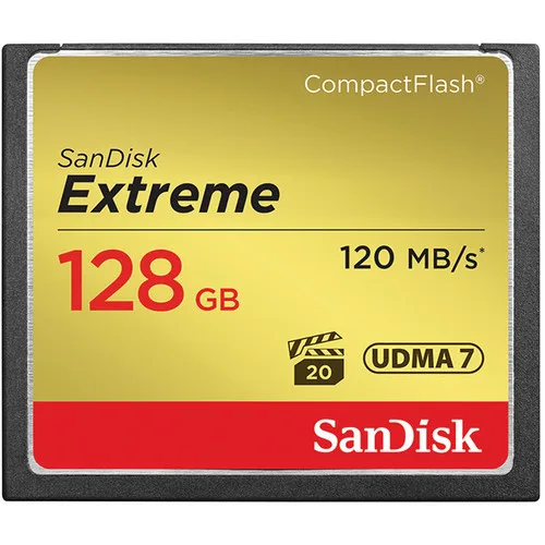 SanDisk SanDisk Extreme CFXSB-128G-G46 128GB memory card — product photo