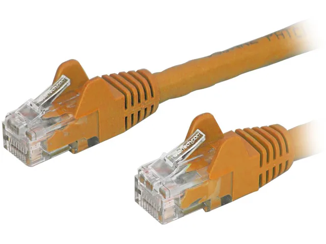 STARTECH STARTECH N6PATCH30OR network ethernet cable 30 ft Cat 6 orange — product photo