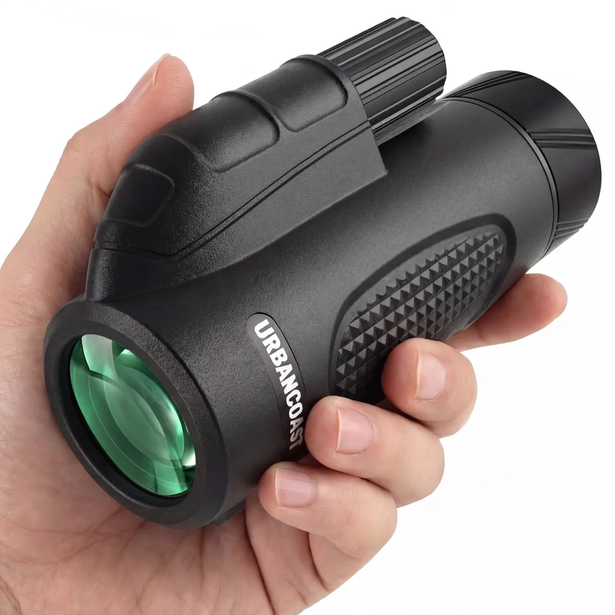 8x32 Monocular Optic MW Black Waterproof IP67 — product photo