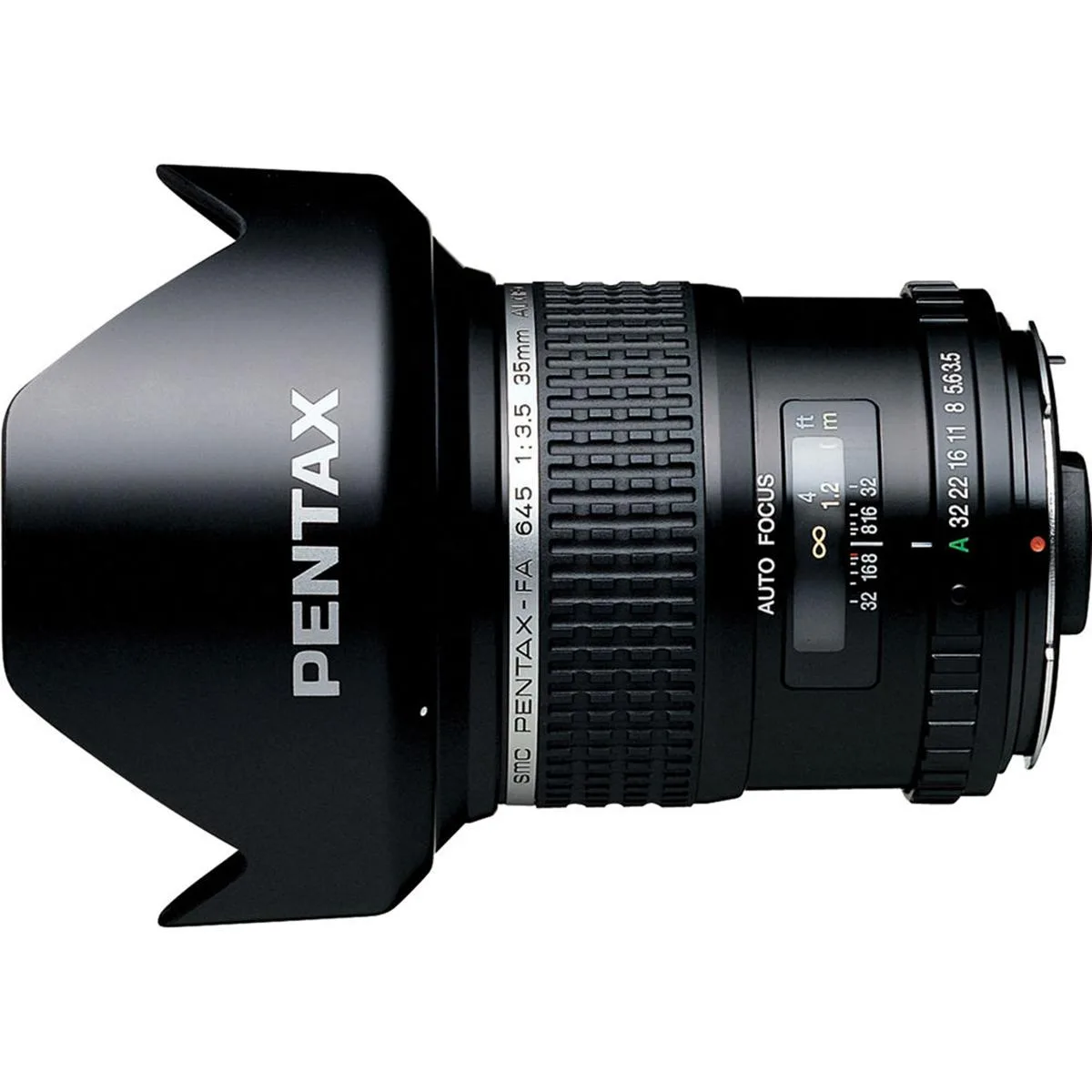 PENTAX PENTAX SMCP-FA 645 35mm f/3.5 AL IF camera lens — product photo