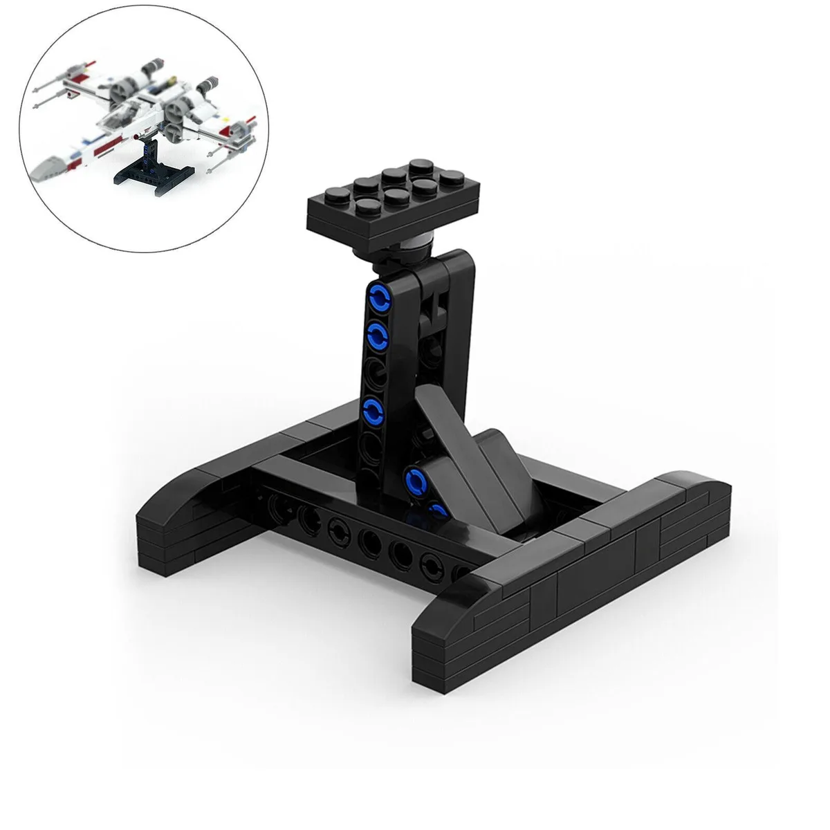 ZITIANYOUBUILD ZITIANYOUBUILD Display Stand for Fighter 75102 75149 75218 50 Pieces — product photo