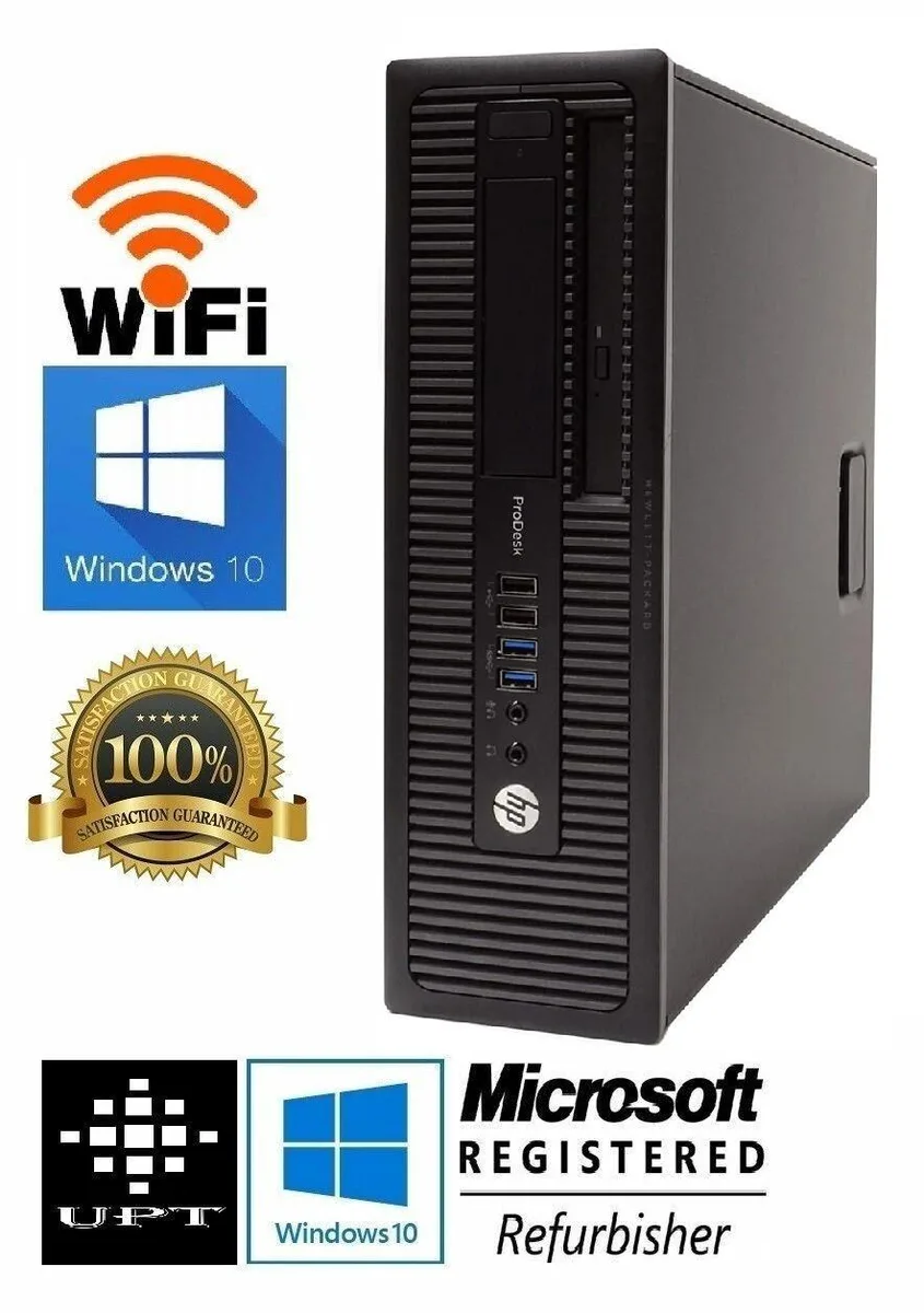 HP HP EliteDesk 800 G1 Desktop 120 GB SSD 4 GB RAM i5 3.20 GHz — product photo