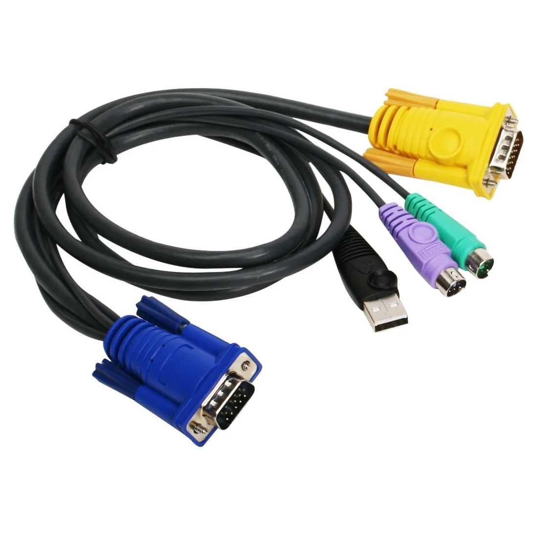IOGEAR IOGEAR G2L5302UP 6ft PS/2-USB KVM cable — product photo