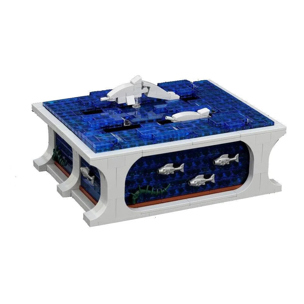 ZITIANYOUBUILD ZITIANYOUBUILD C4288 Kinetic Dolphin Sculpture 568 Parts — product photo