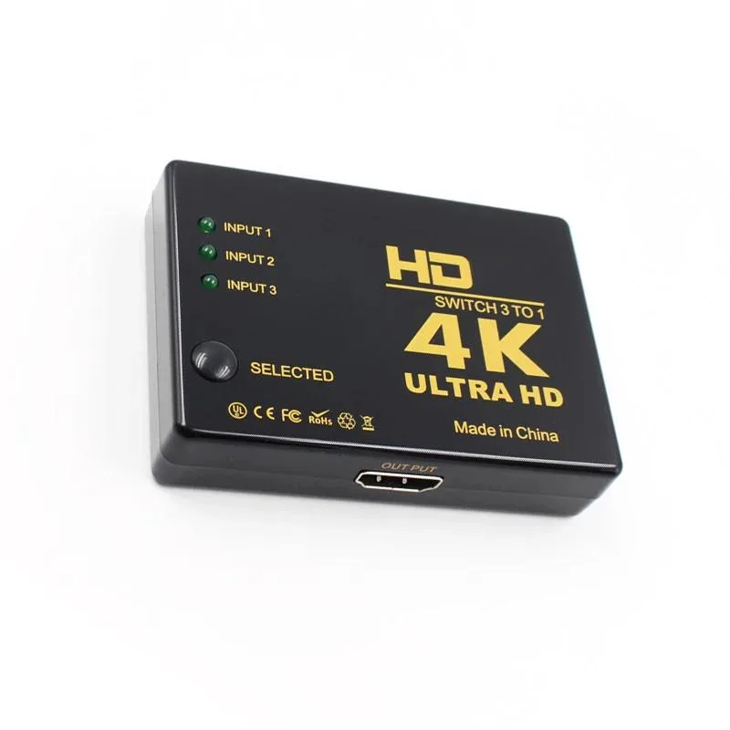 YINGHUA YINGHUA 3 Port HDMI Video Switch 4Kx2K 1080p 1.4 3.4G — product photo