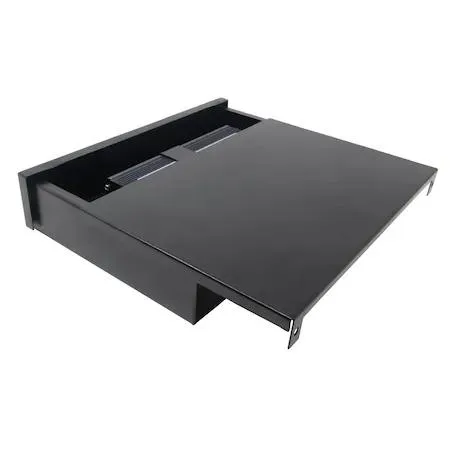 Small grey rectangular NEMA 3R outdoor junction box with hinged lid