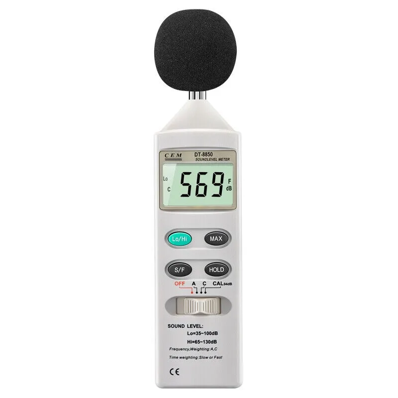 CEM CEM DT-8850 Sound Level Meter 31.5Hz-8kHz Type 2 — product photo