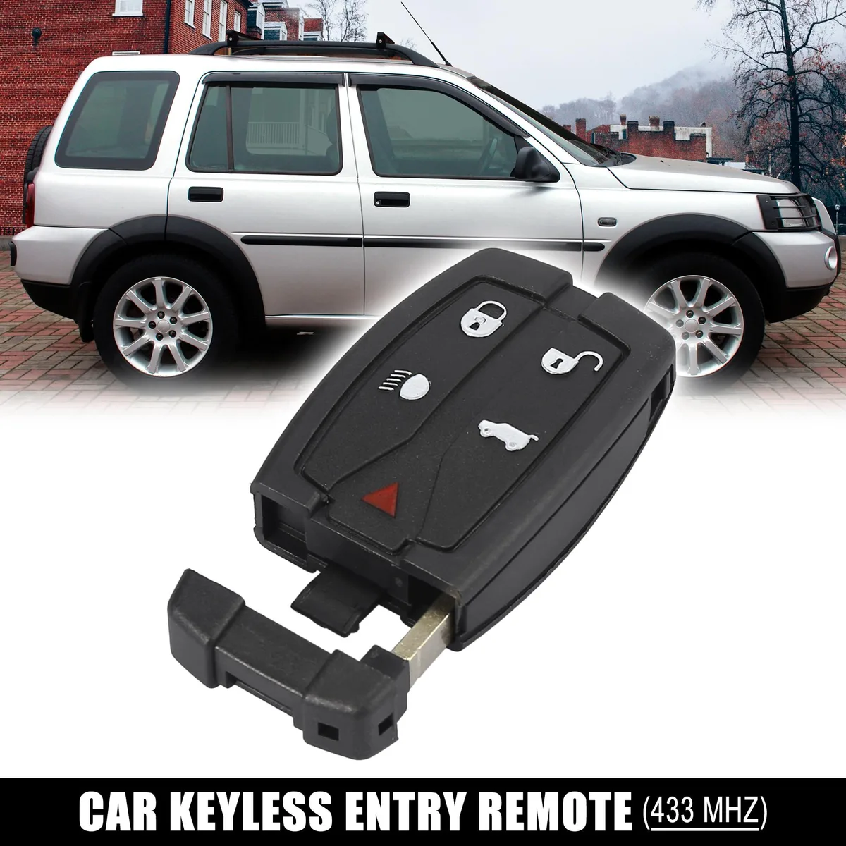 Unique-Bargains Unique-Bargains Replacement Key Fob 433MHz 5-Button Land Rover Freelander 2 2007-2015 — product photo