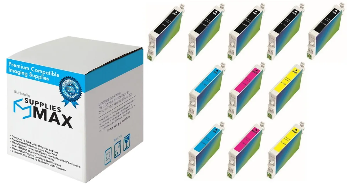 SuppliesMax SuppliesMax Epson T060120-5B2CD Inkjet Combo Pack (5BK/2C/M/Y) — product photo