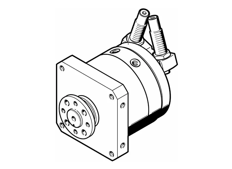Festo Festo DSM-T-32-270-CC-FW-A-B 1145107 rotary actuator electrician tool — product photo