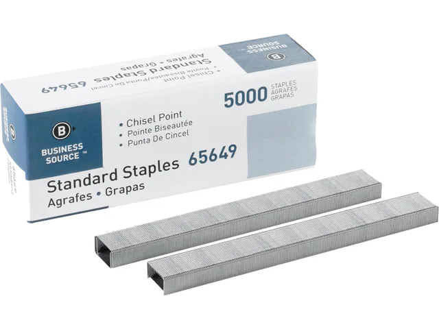 Business Source Business Source 65649 staples 5000 box — product photo