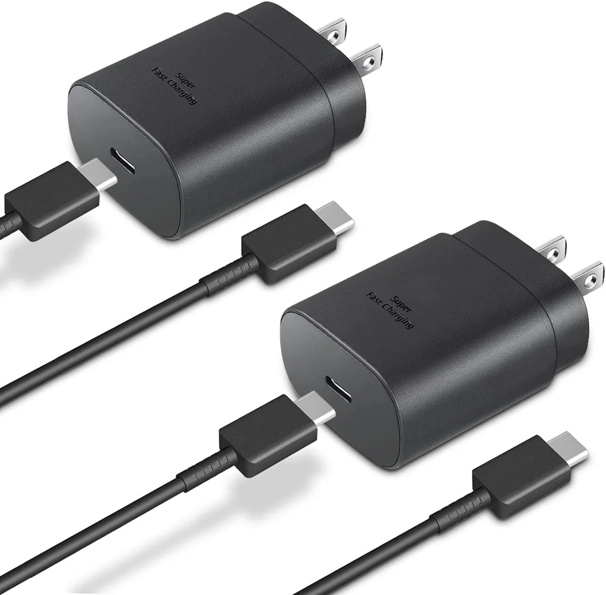 KINGARD KINGARD 25W USB-C PD 3.0 Charger Kit 2-Pack with 6ft Cable — product photo