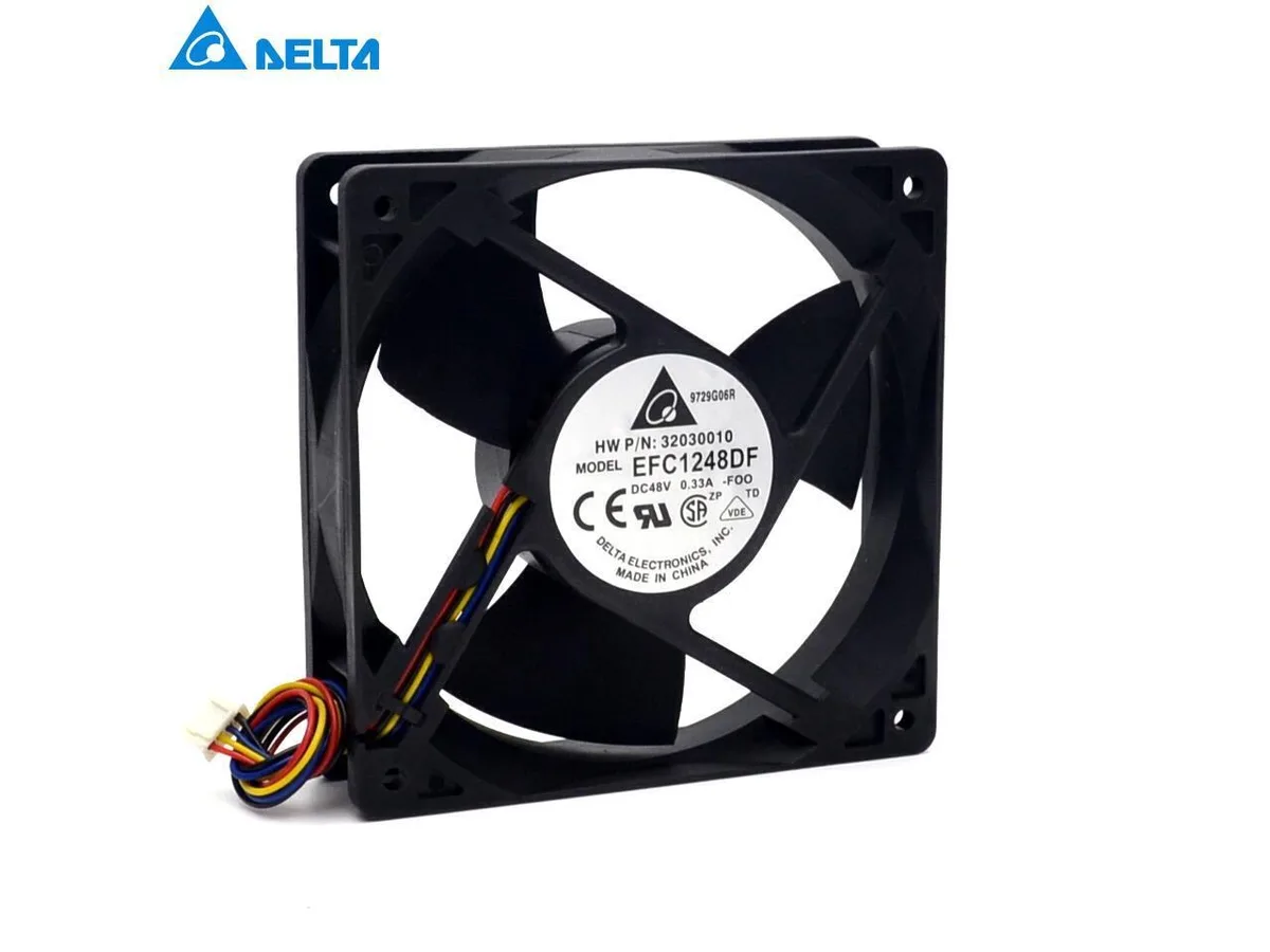 Fans Fans EFC1248D 120mm 48V 0.21A PWM case fan — product photo