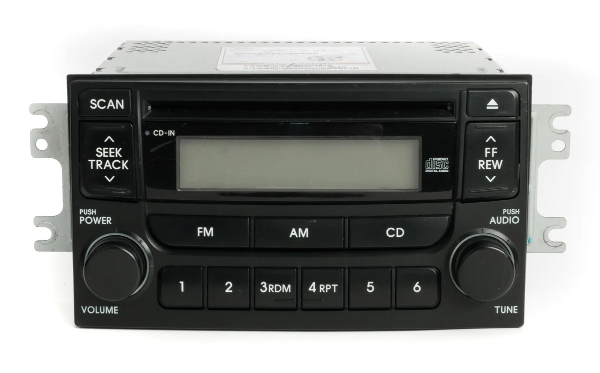 1 Factory Radio 1 Factory Radio 96150-2F100 AM FM CD Receiver 2004-2006 Kia Spectra — product photo