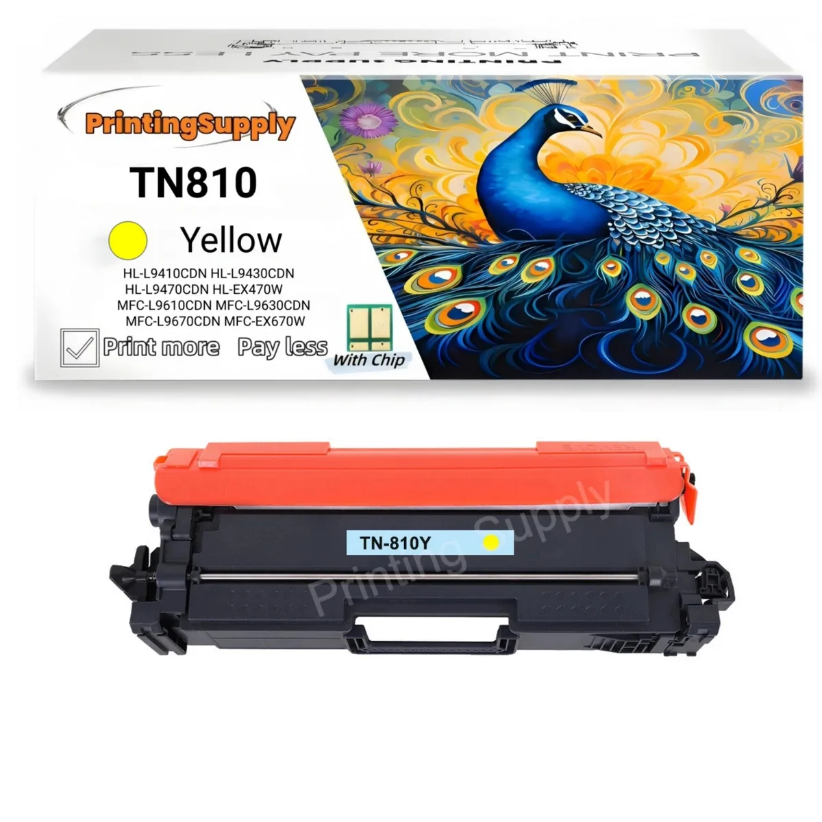 Ninestar Technology Ninestar Technology TN810XLY Yellow High-Yield Toner Cartridge — product photo