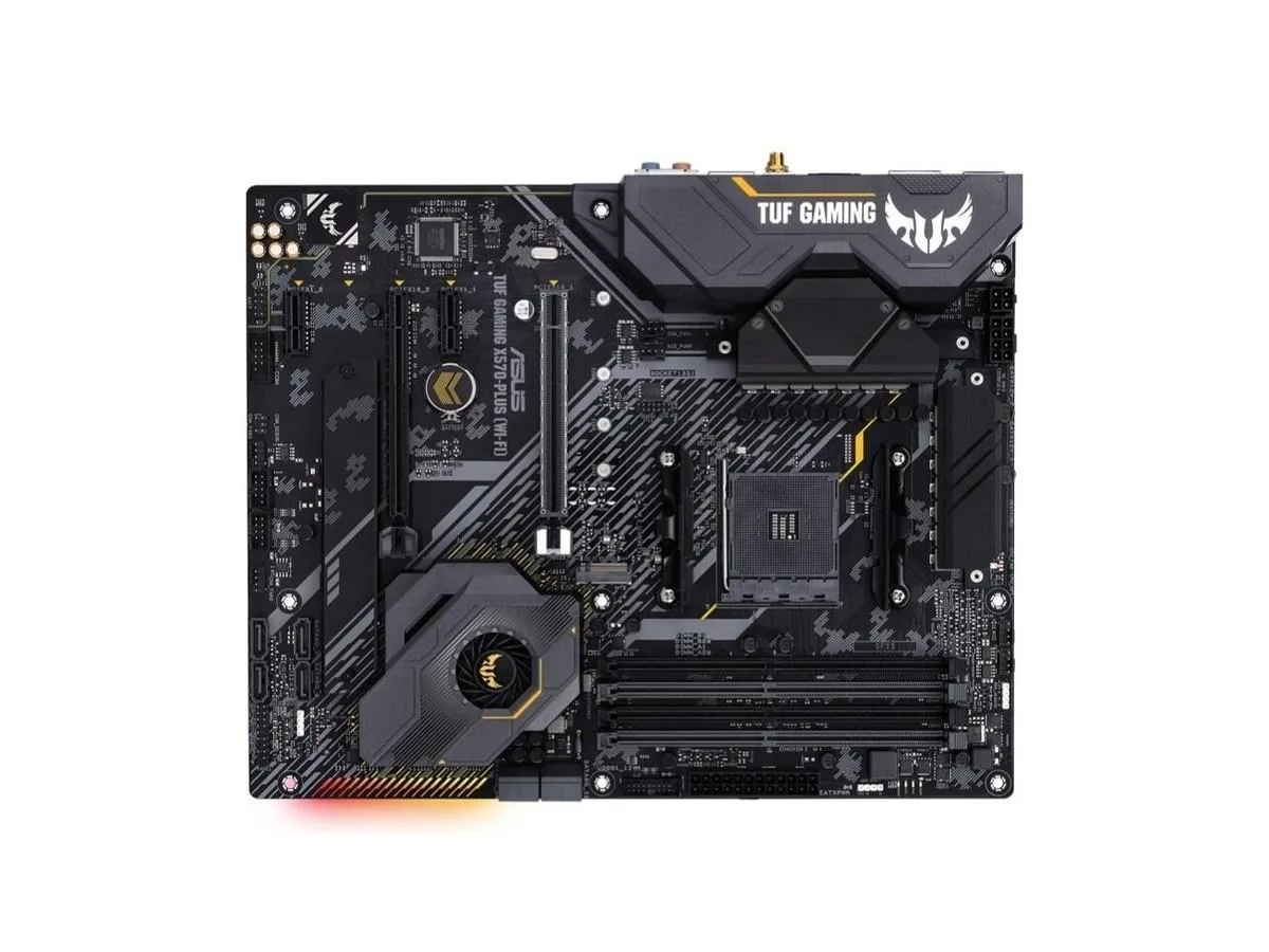 ASUS ASUS TUF GAMING X570-PLUS (WI-FI) DDR4 128GB AMD motherboard — product photo