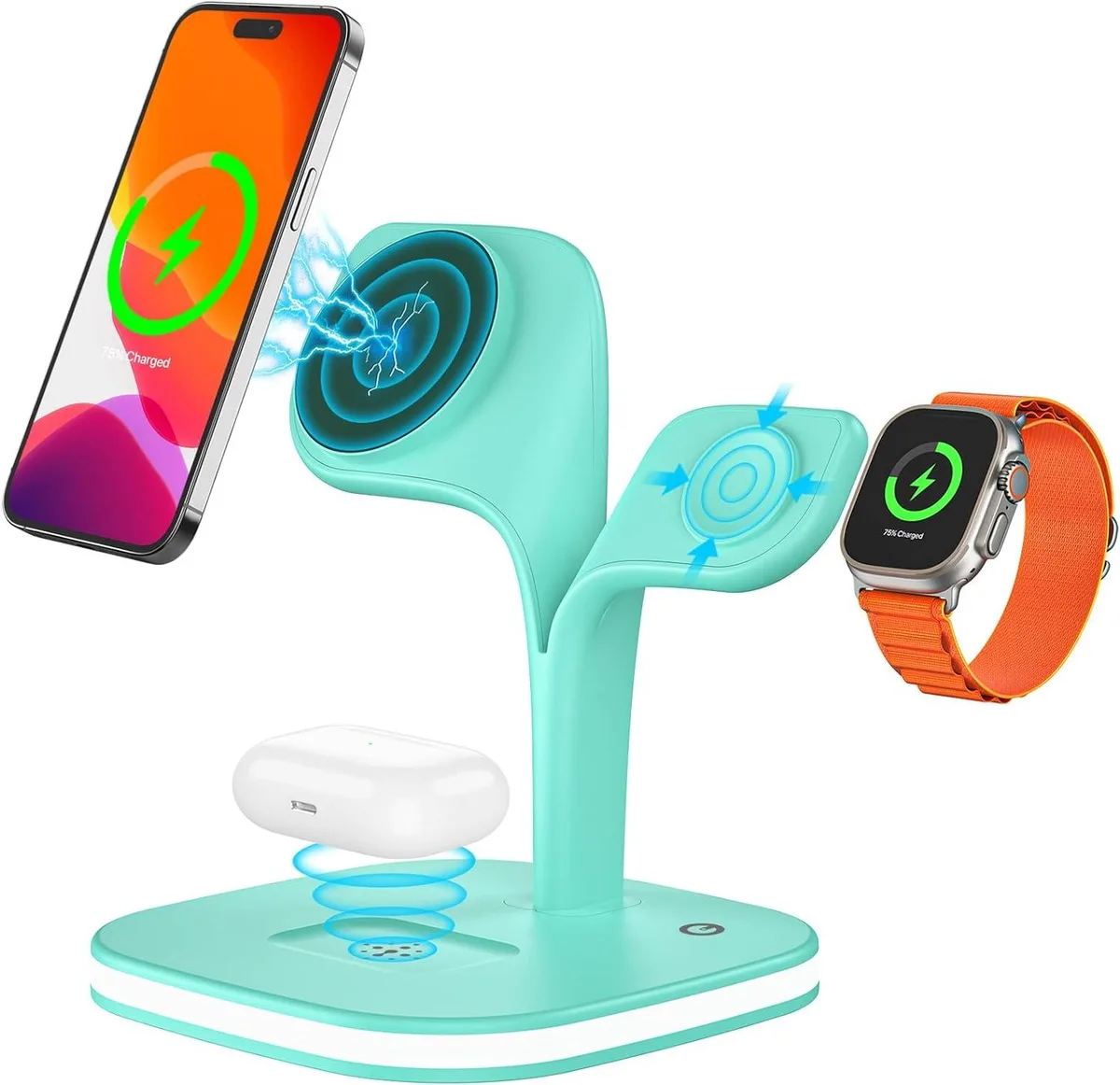 Mickey Technology Mickey Technology 5-in-1 Magnetic Charger Kit Green — product photo