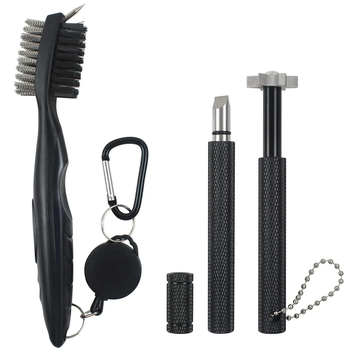  VIPMOON Golf Club Cleaner Kit 3pc Black — product photo
