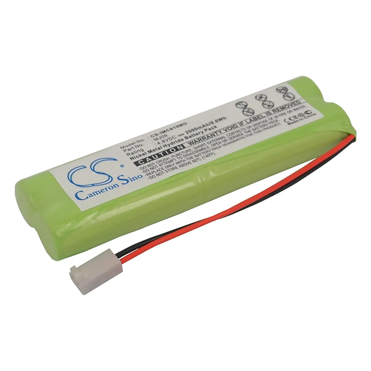Cameron &amp; Co Cameron &amp; Co DS-CS-IMC819MD 4.8V 2000mAh Ni-MH Green — product photo