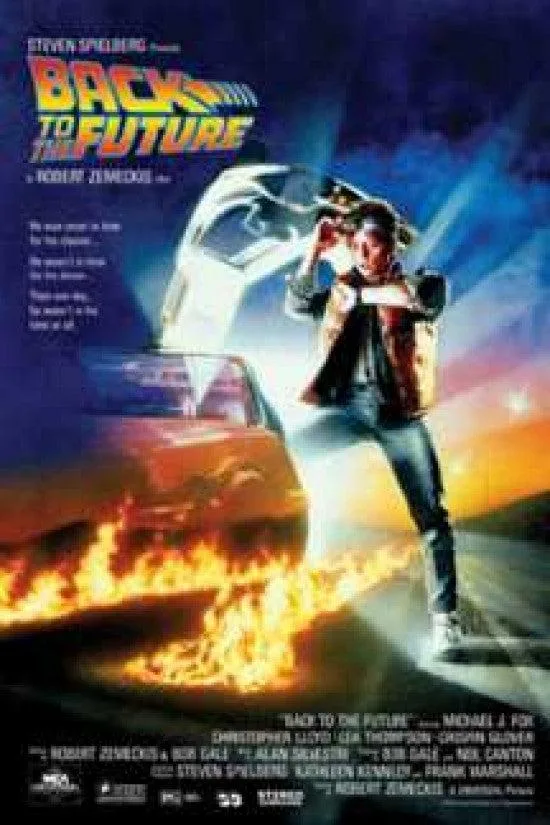 Back To The Future movie poster 24 x 36 inches on heavy stock paper