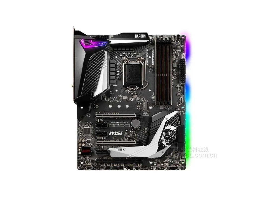 MSI MSI MPG Z390 GAMING PRO CARBON AC Intel motherboard DDR4 128GB — product photo